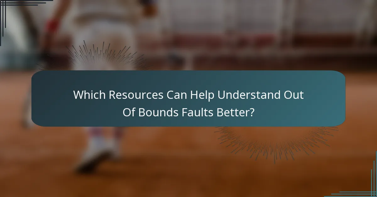 Which Resources Can Help Understand Out Of Bounds Faults Better?